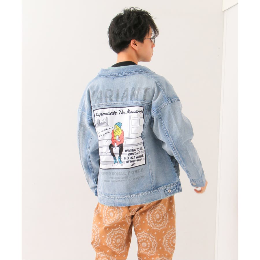バックプリントビッグGジャン[品番：IKAW0011534]｜VENCE share