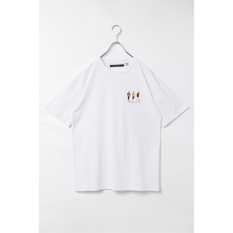 人刺繍Tシャツ[品番：IKAW0008965]｜VENCE share style【MEN