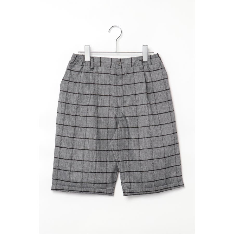 チェックショートパンツ[品番：IKAW0009446]｜VENCE share style【MEN