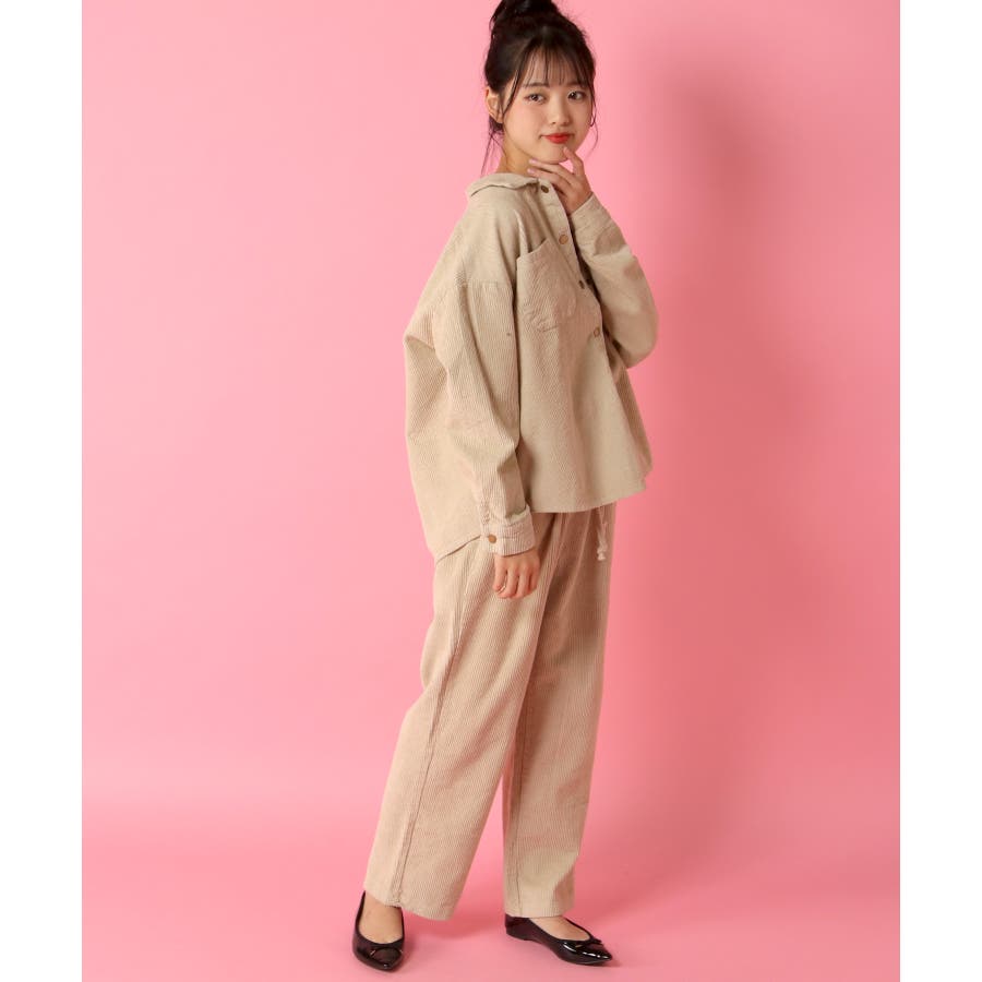 オーバーサイズコーデュロイセットアップ[品番：IKAW0006730