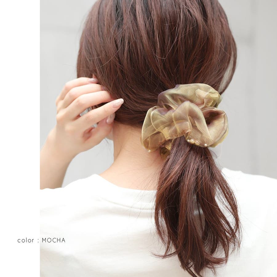 シュシュ 大人 軽い[品番：CRMA0008686]｜CREAM-DOT（クリーム