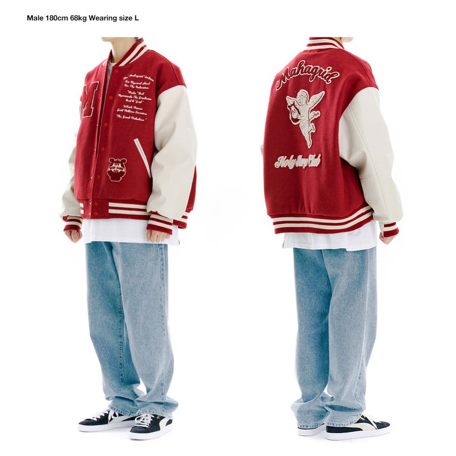 商品画像：mahagrid/マハグリッド』BASEBALL STADIUM JACKET/ベースボール 2