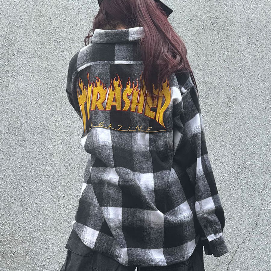 THRASHER スラッシャー ネルチェック[品番：PBIW0002874]｜DAESE TOKYO