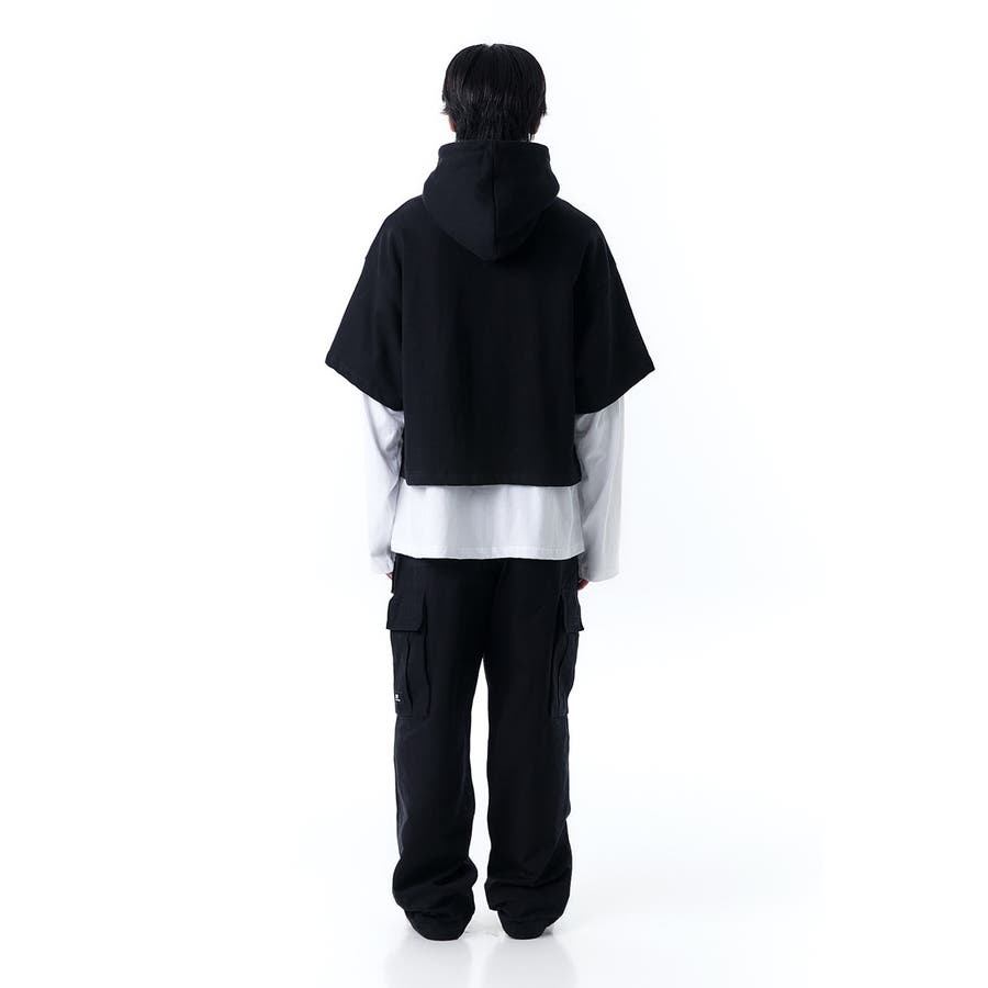 OY オーワイ レイヤードデザインプルオーバーパーカー[品番：PBIW0002348]｜DAESE  TOKYO（デセトウキョウ）のメンズファッション通販｜SHOPLIST（ショップリスト）