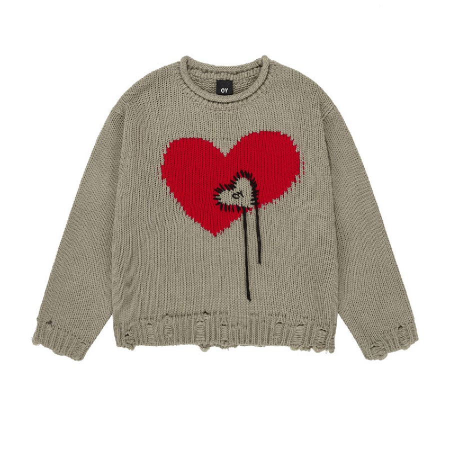 OY ハートステッチニット HEART[品番：PBIW0002561]｜DAESE TOKYO 