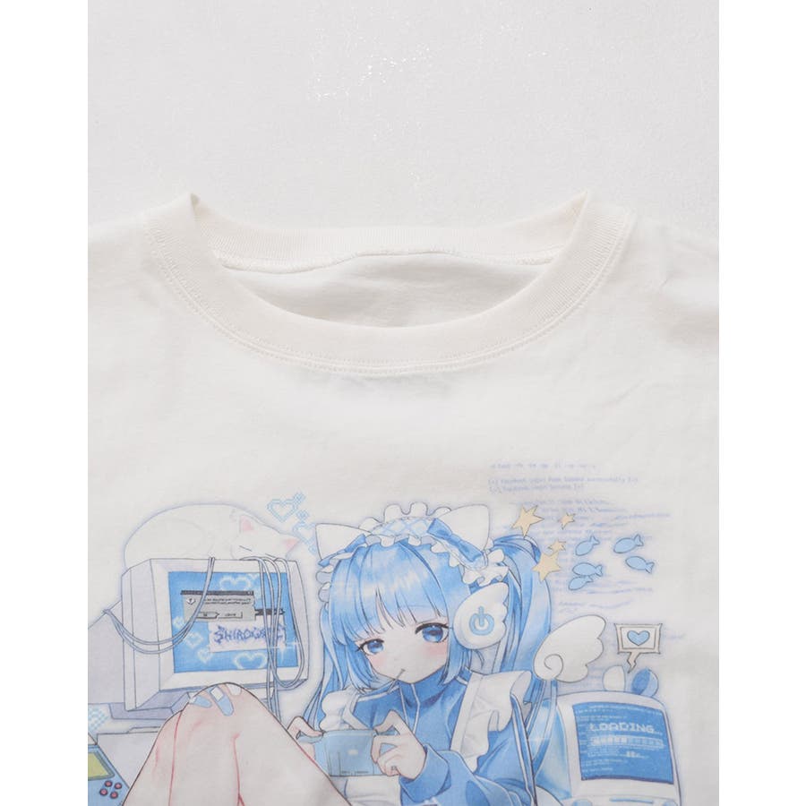 ilililねこみみてんしちゃんTシャツver2 全1色 ねこみみ[品番