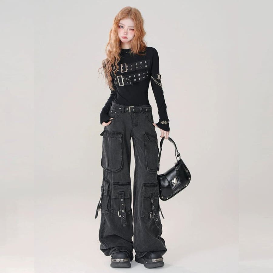 本日価格！リヨセルデニムカ－ゴパンツ(値札付き) 本日価格！リヨセル