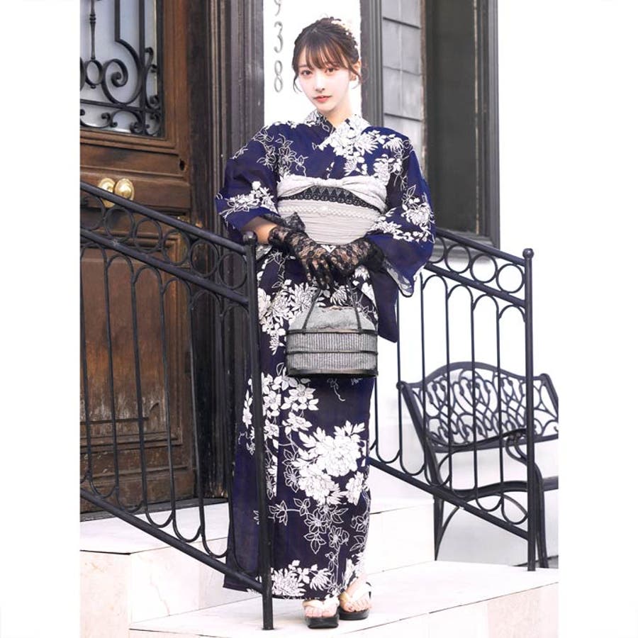 紺地 × レトロ[品番：DY000028613]｜Dazzy（デイジー）の