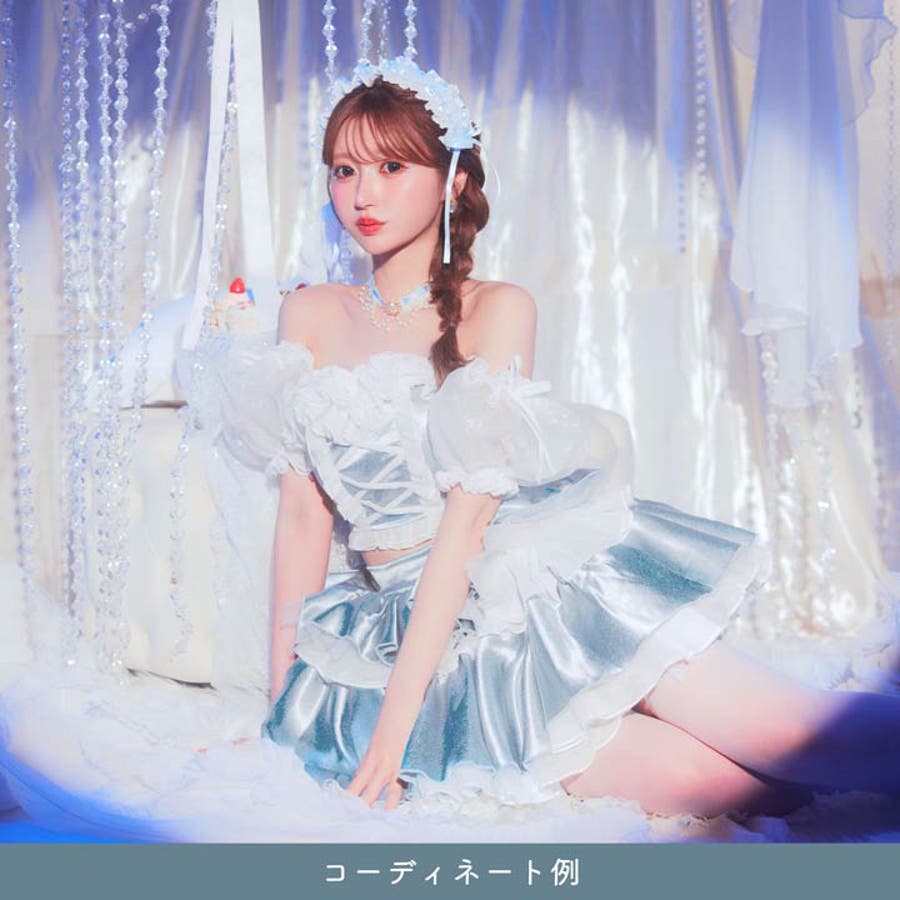 プリンセスアイドルフリルヘッドドレス [ コスプレ[品番：DY000033954