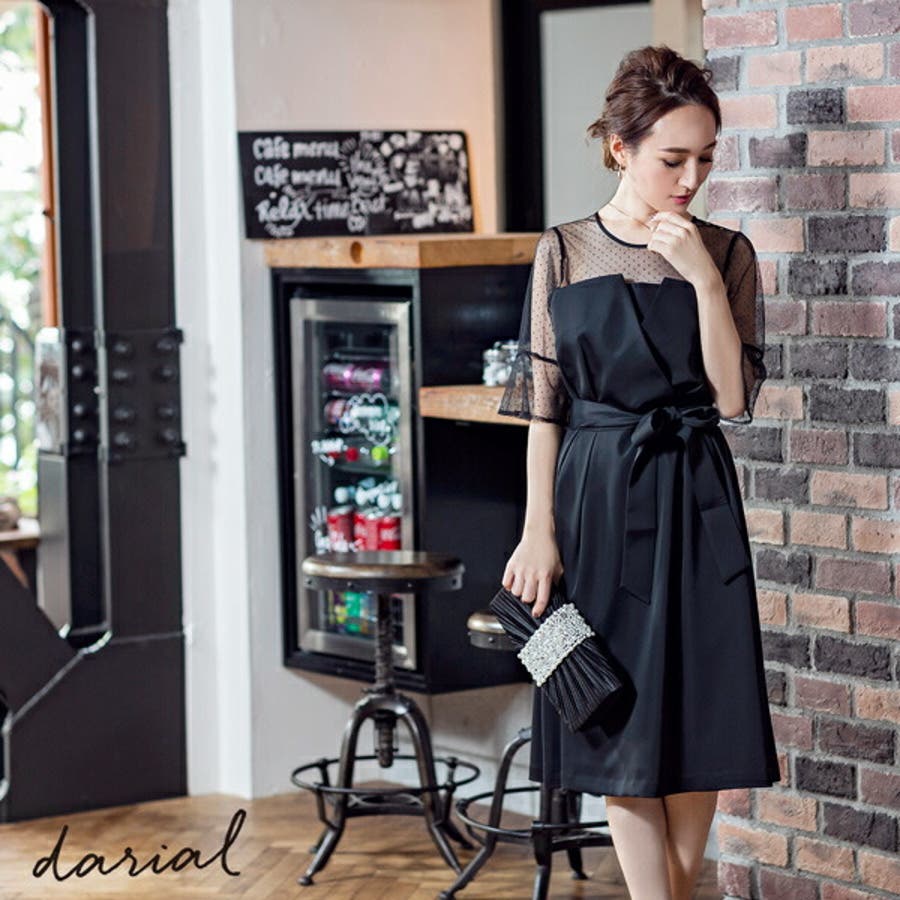 ドレス 結婚式 パーティードレス[品番：DY000016278]｜Dazzy（デイジー