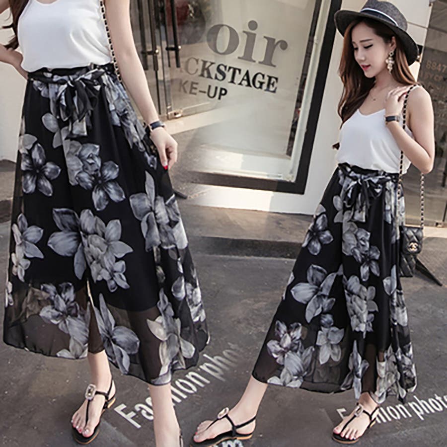 トレンドファッション 花柄ワイドパンツ 16春夏新作 品番 Cp Dearheart ディアハート のレディースファッション 通販 Shoplist ショップリスト