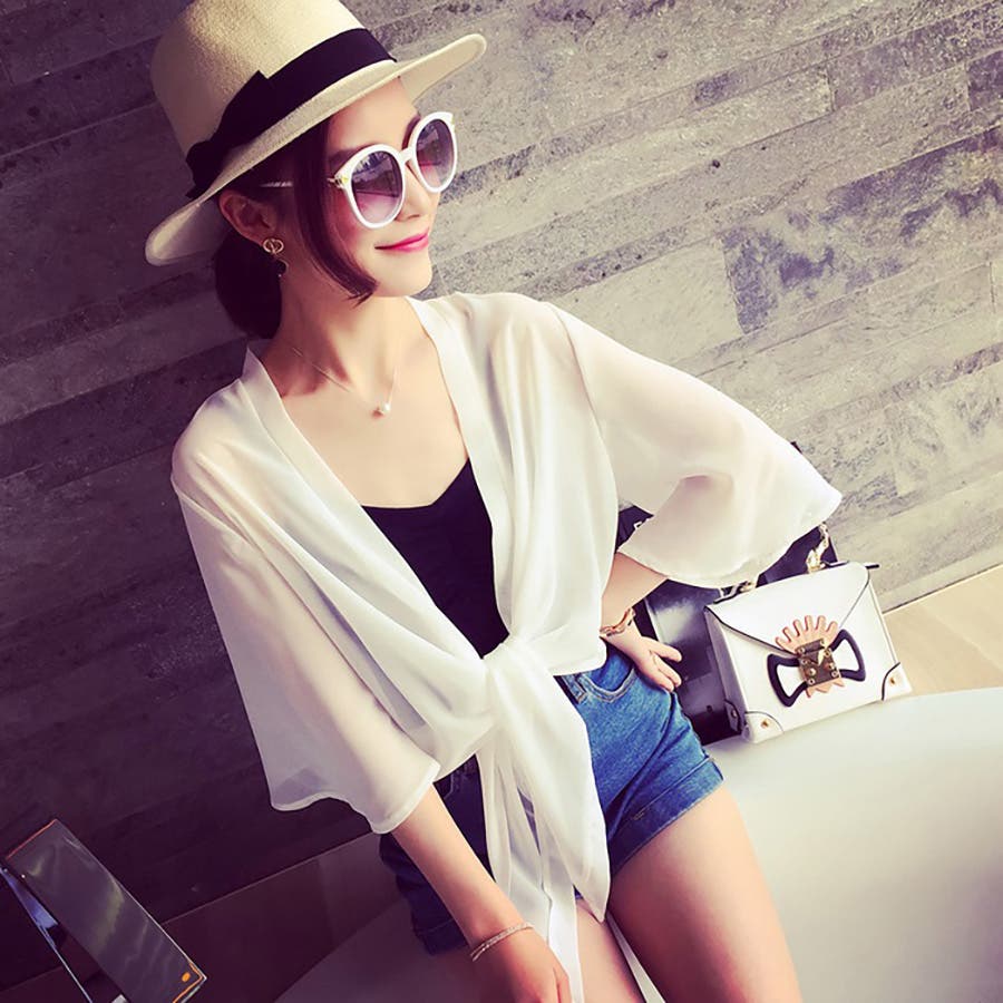 シフォンカーディガン 17春夏新作 韓国ファッション 品番 Cp Dearheart ディアハート のレディースファッション 通販 Shoplist ショップリスト