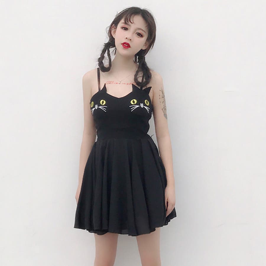 トレンドファッション 猫刺繍キャミワンピース 17春夏新作 韓国ファッション 品番 Cp Dearheart ディアハート のレディースファッション通販 Shoplist ショップリスト トレンドファッション 猫刺繍キャミワンピース 17春夏新作 韓国ファッション 品番 Cp Dearheart ディアハート のレディースファッション通販 Shoplist ショップリスト