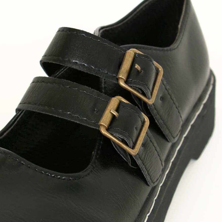 ダブルストラップ メリージェーン シューズ[品番：DCTW0002487