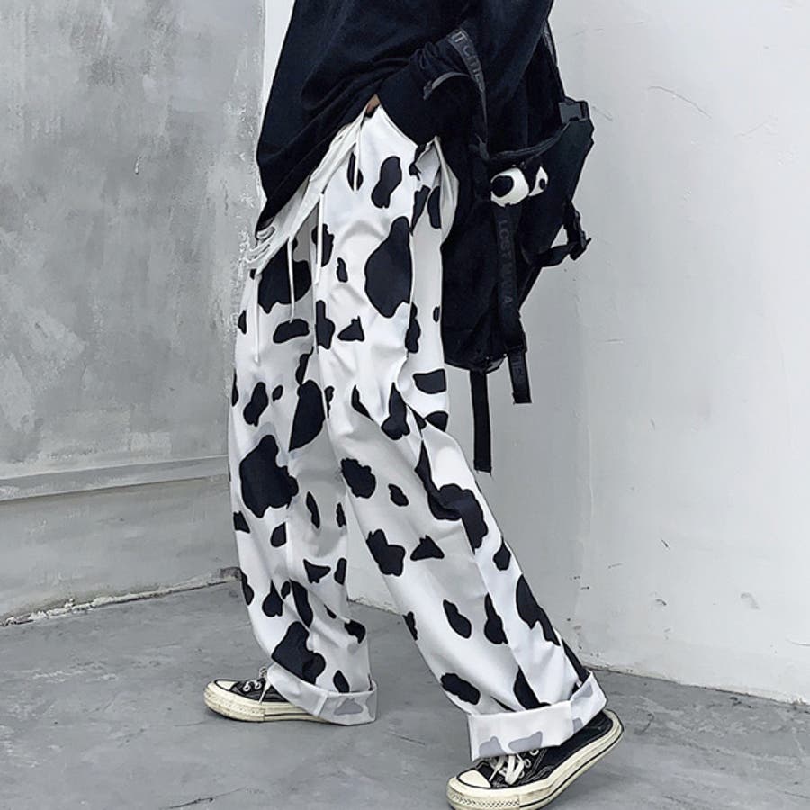 ストレート ワイドパンツ 牛柄 品番 Dctw Decorative デコラティブ のレディースファッション通販 Shoplist ショップリスト