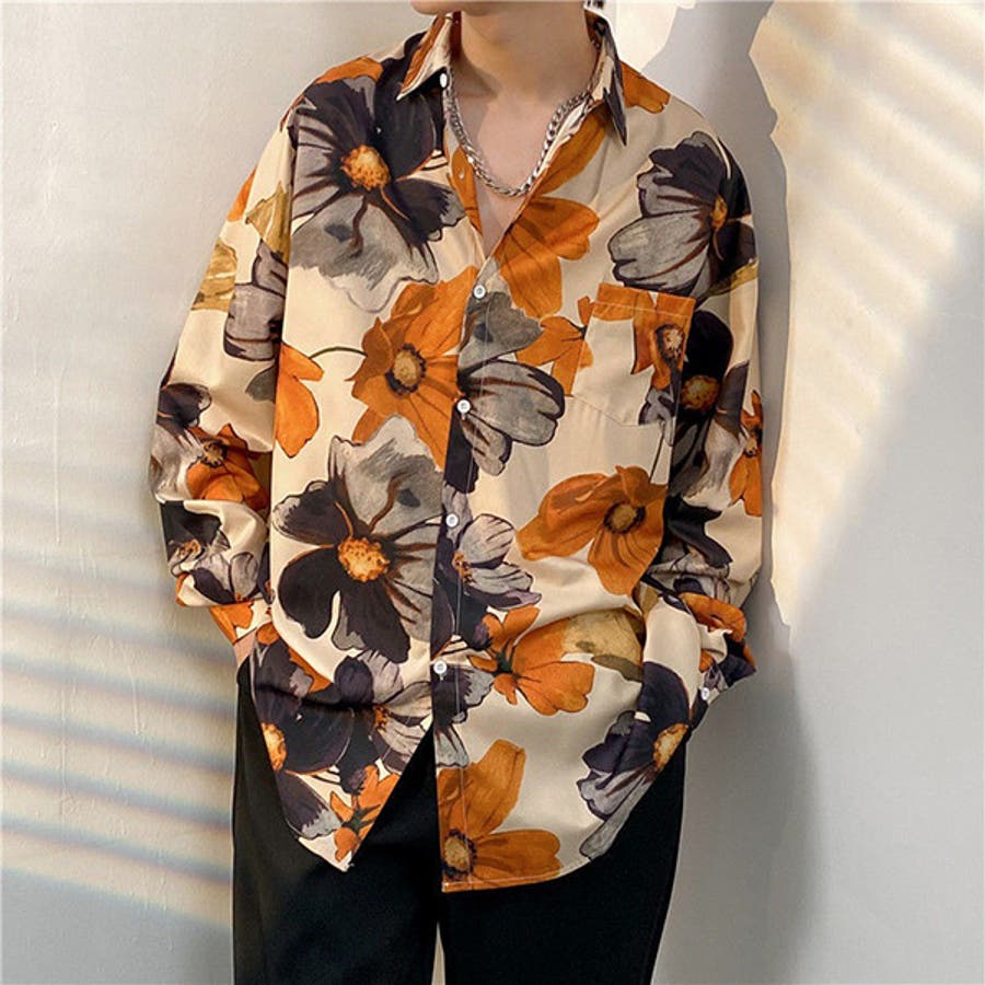 柄シャツ フラワー柄 花柄[品番：DCTW0002614]｜Decorative （デコラティブ）｜レディース｜Shoplist