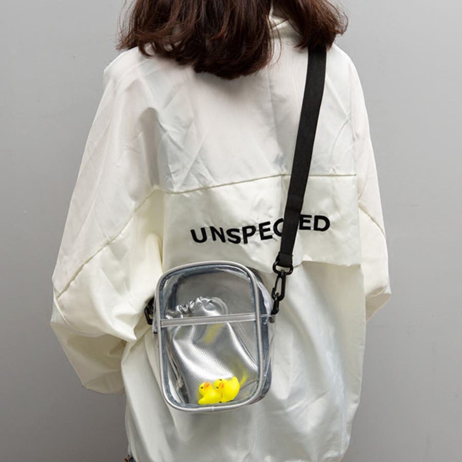 ミニ ショルダーバッグ 透明[品番：DCTW0002332]｜Decorative