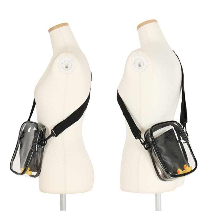 ミニ ショルダーバッグ 透明[品番：DCTW0002332]｜Decorative