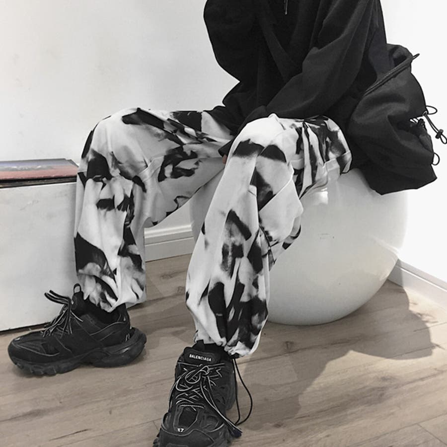 GOA カーゴパンツ 黒とベージュ タイダイ柄 楽天市場】【送料無料】 カーゴパンツ ワイドカーゴパンツ