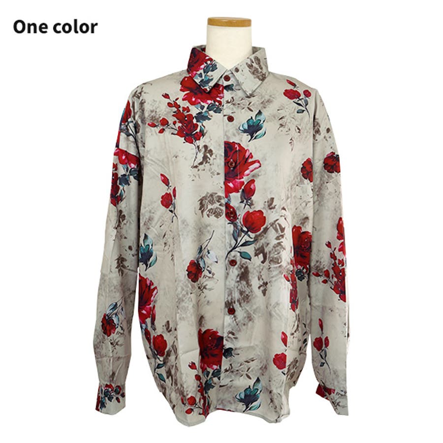 柄シャツ 花柄 花[品番：DCTW0004633]｜Decorative （デコラティブ）｜レディース｜Shoplist
