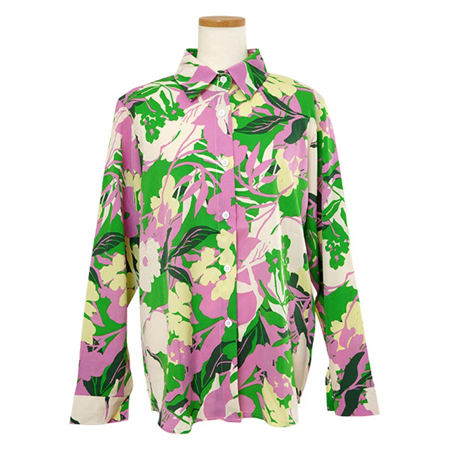 柄シャツ 花柄シャツ 花柄[品番：DCTW0004680]｜Decorative （デコラティブ）｜レディース｜Shoplist