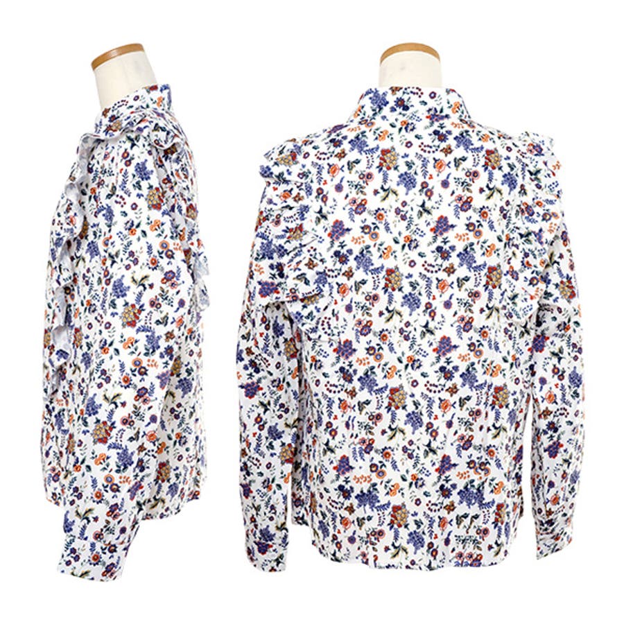 柄シャツ 小花柄 花柄[品番：DCTW0004686]｜Decorative （デコラティブ）｜レディース｜Shoplist