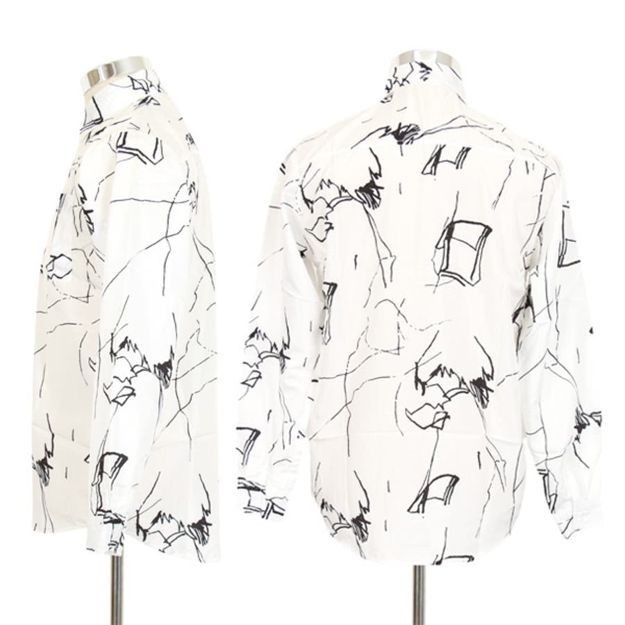 最新の激安 柄シャツ アート モノクロ[品番：DCTW0003475]｜Decorative トップス