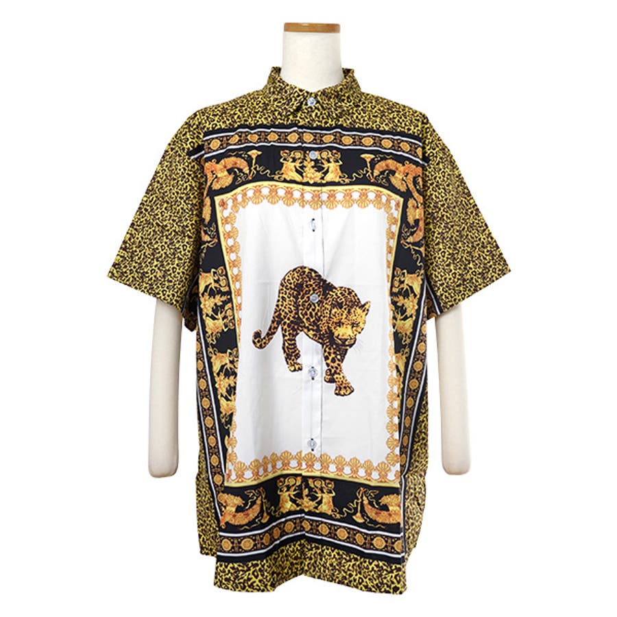 柄シャツ ヒョウ柄 豹[品番：DCTW0004399]｜Decorative （デコラティブ