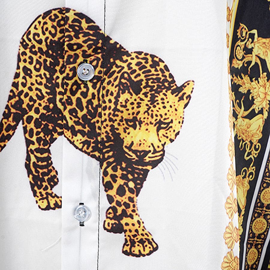 柄シャツ ヒョウ柄 豹[品番：DCTW0004399]｜Decorative （デコラティブ
