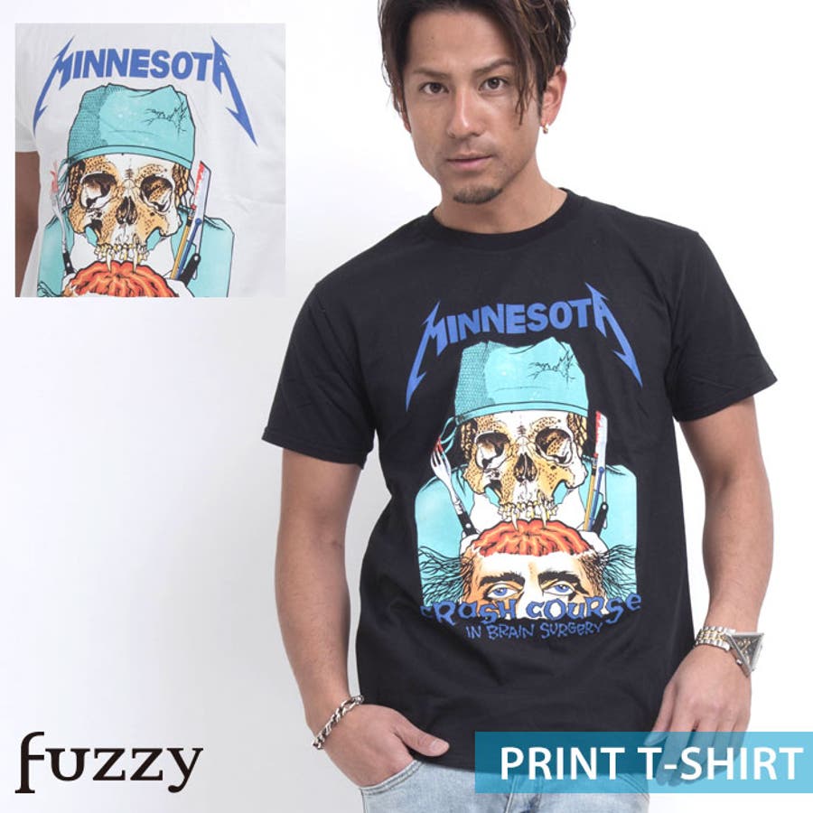 Minesota Rockグラフィックtシャツ ビター系 品番 Fzym Fuzzy ファジー のメンズ ファッション通販 Shoplist ショップリスト