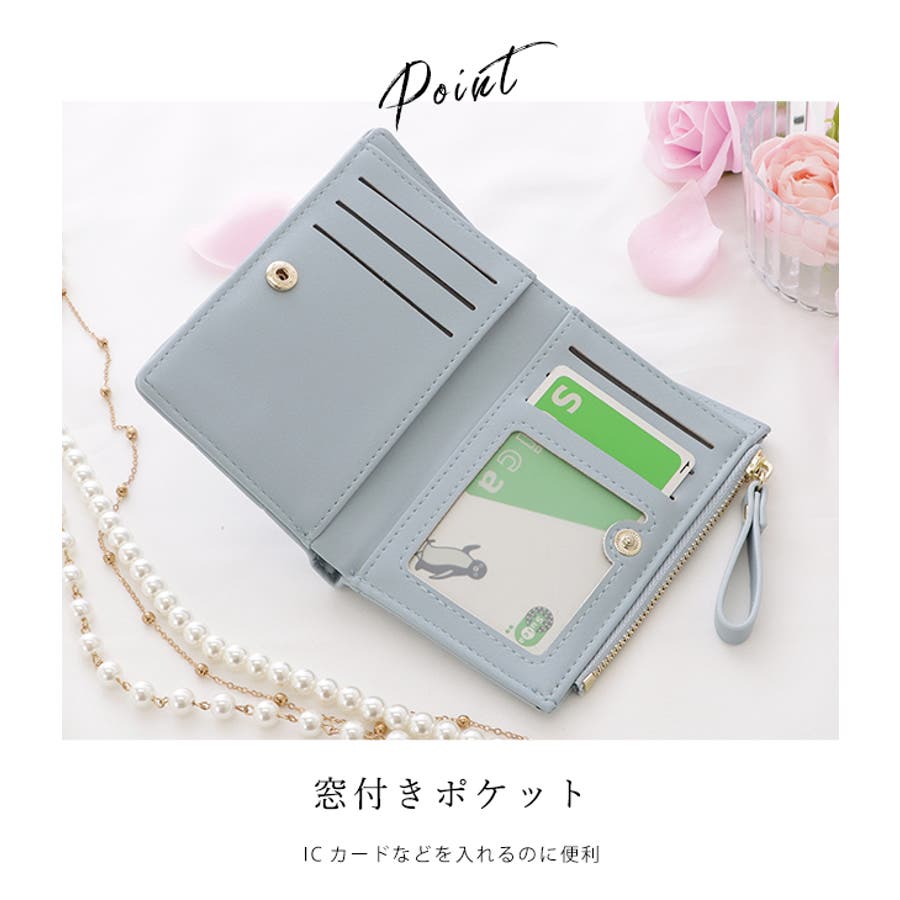 レザー調キルティング二つ折りウォレット レディース ウォレット レザー調キルティング二つ折りウォレット レディース ウォレット