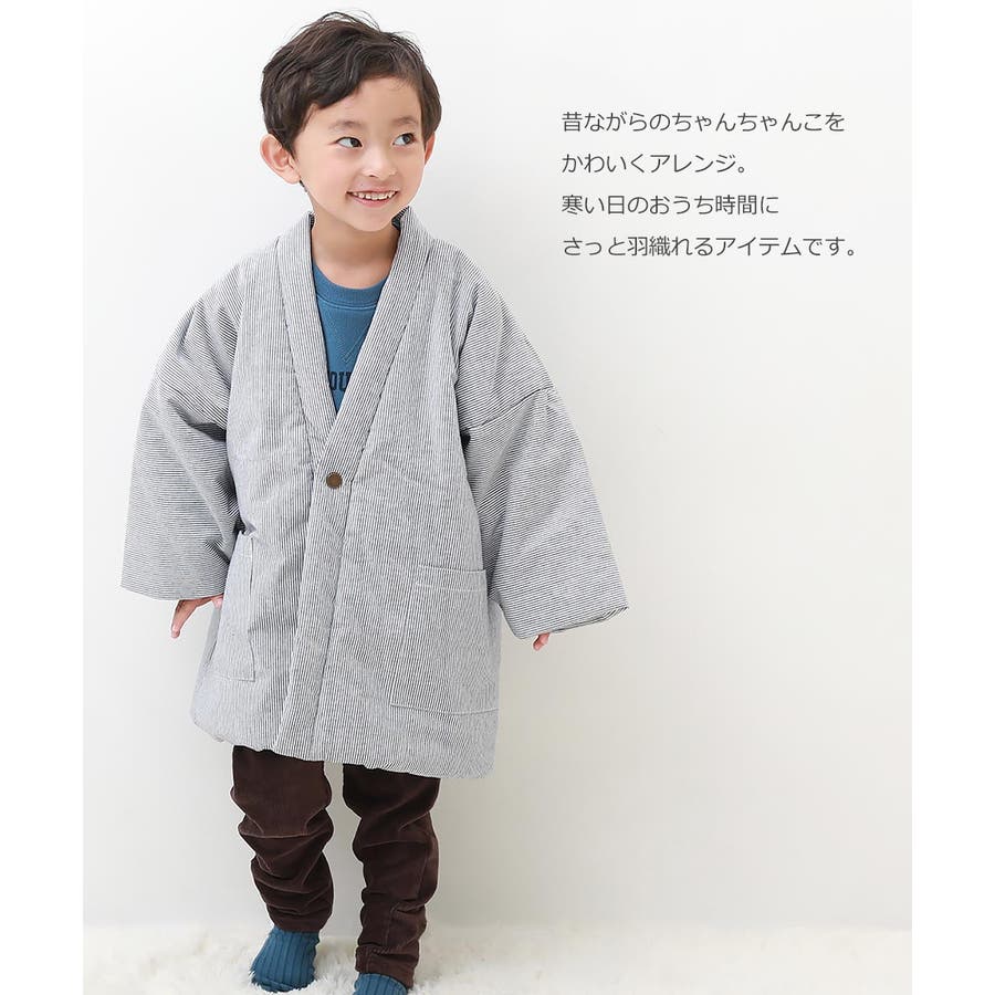 軽ぽかちゃんちゃんこ 子供服 キッズ[品番：VR000009541]｜devirock