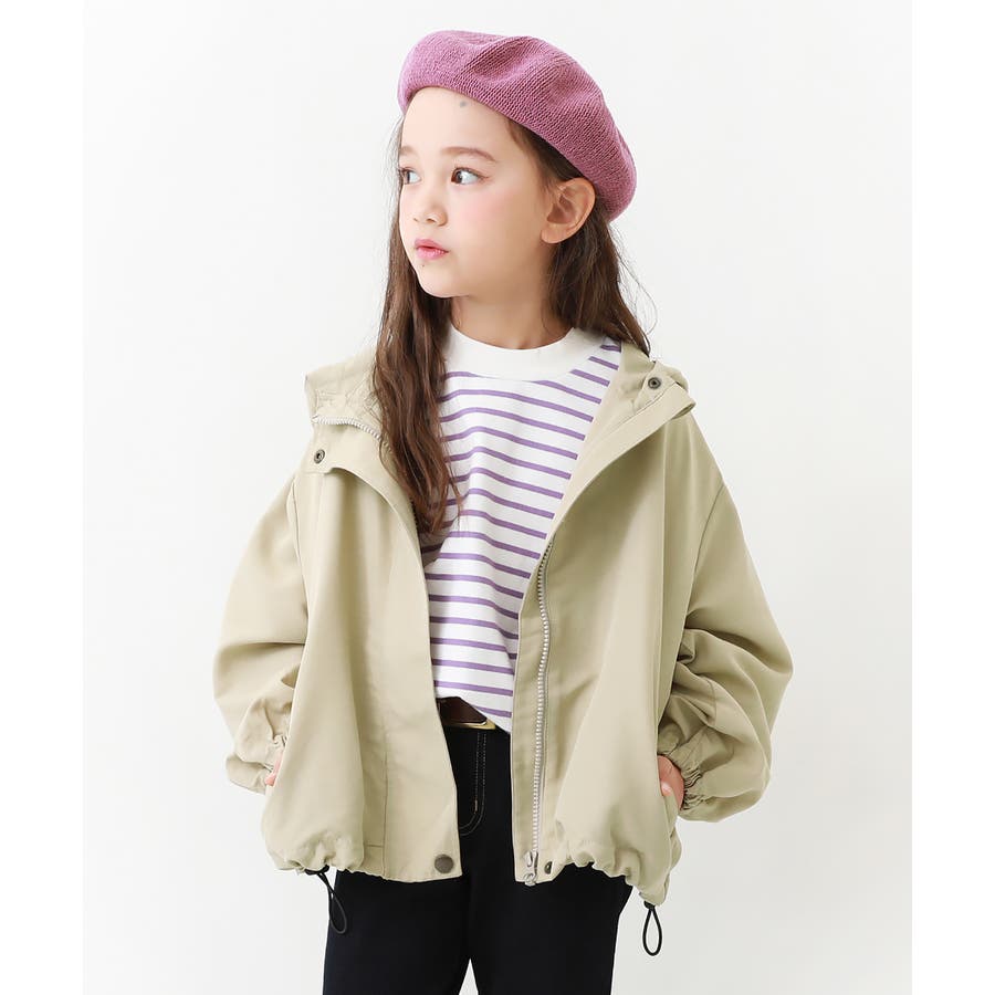 バルーンシルエット マウンテンパーカー 子供服[品番：VR000009594 