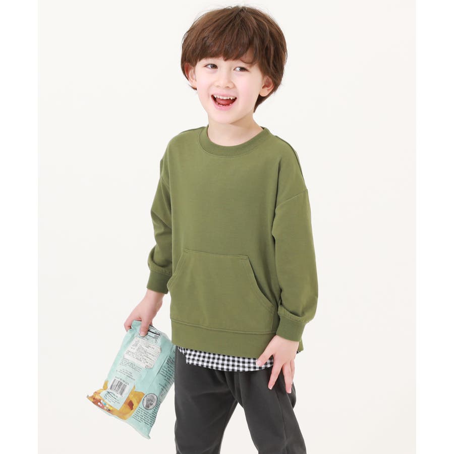再入荷アイテム お着替えしなくていいセットアップ 子供服 キッズ[品番 クラフト・布製品