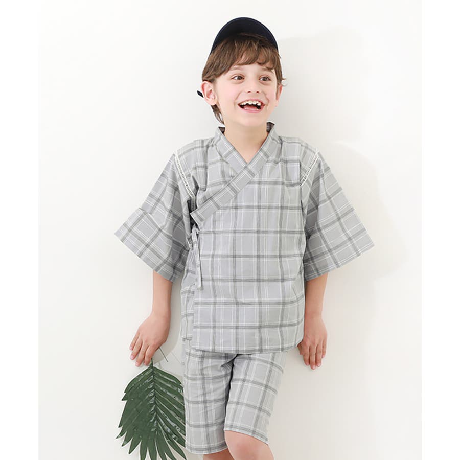 選べる クラシカル甚平 子供服 キッズ ベビー 男の子 浴衣 甚平