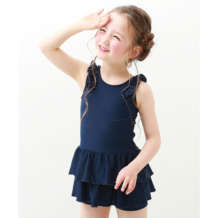 フリル付きセパレート水着セット[タイムセール] フリル付きセパレート水着セット[タイムセール] フリル付き