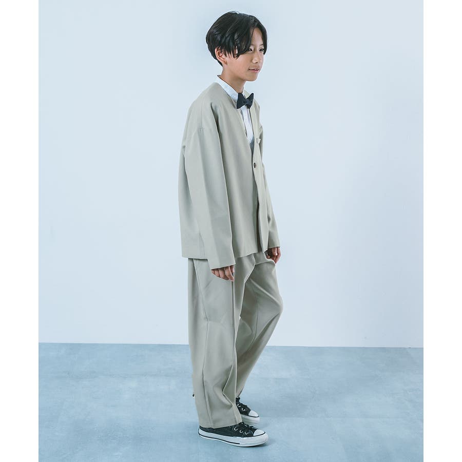 フォーマル ノーカラージャケット セットアップ[品番