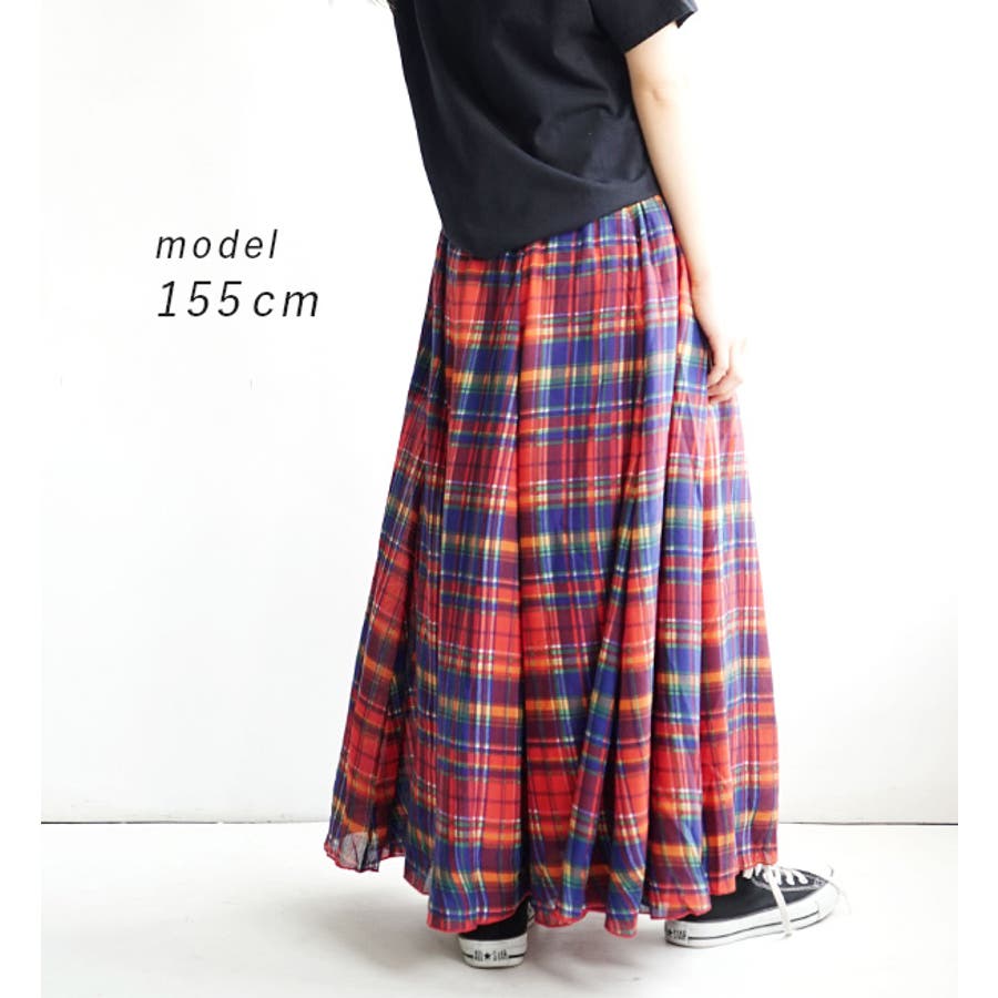 H&M 新作　パターンマキシスカート