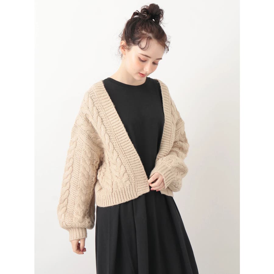 ケーブルショートカーディガン 品番 Emew Earth Music Ecology アースミュージックアンドエコロジー のレディースファッション通販 Shoplist ショップリスト