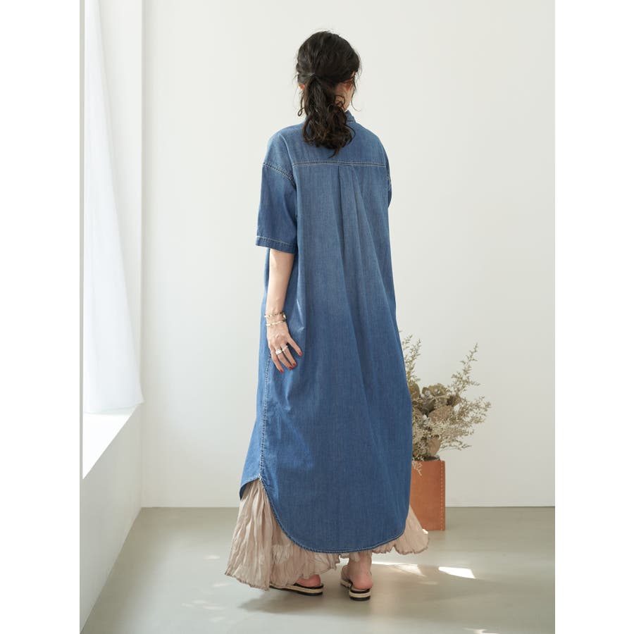 半袖デニムワンピース 品番 Emew Earth Music Ecology アースミュージックアンドエコロジー のレディースファッション通販 Shoplist ショップリスト