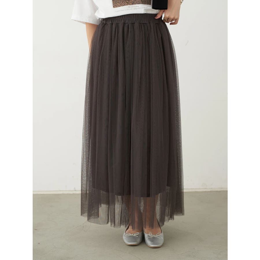 ふんわりチュールスカート 品番 Emew Earth Music Ecology アースミュージックアンドエコロジー のレディースファッション通販 Shoplist ショップリスト