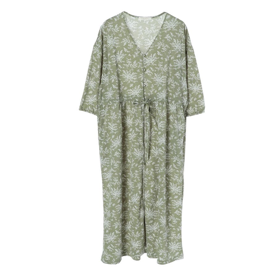 花柄単色カットワンピース 品番 Grpw Green Parks グリーンパークス のレディースファッション通販 Shoplist ショップリスト