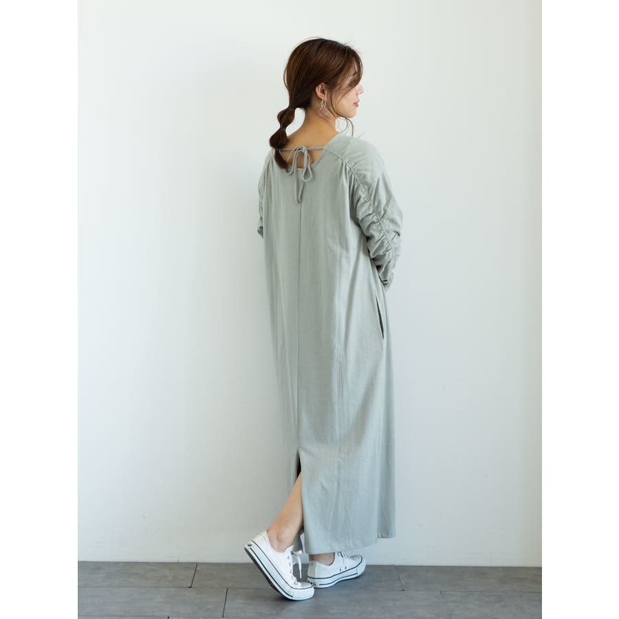 Sugar Spoon ギャザーラグランワンピース 品番 Grpw Green Parks グリーンパークス のレディースファッション通販 Shoplist ショップリスト