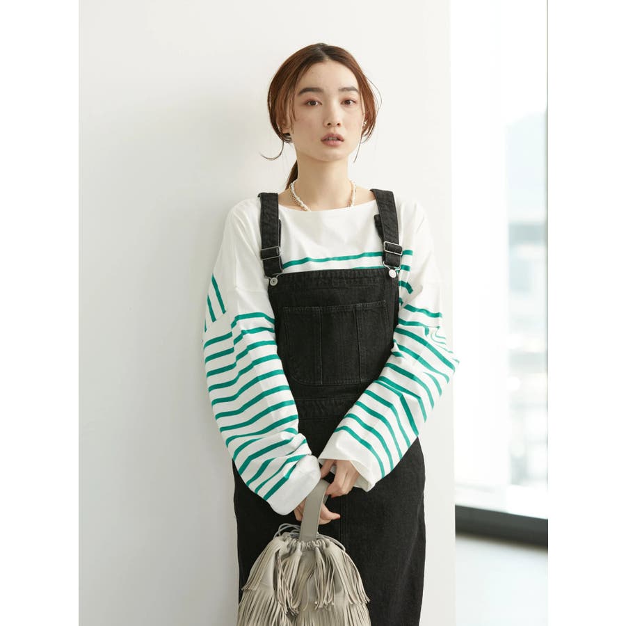 パネルボーダーカットチュニック[品番：EHEW0033578]｜AMERICAN