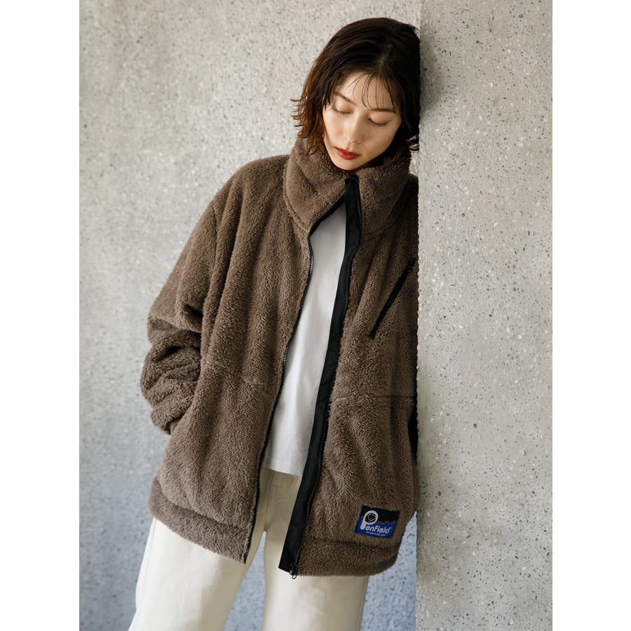 Penfieldシャギーボアスタンドブルゾン [品番：KOEW0031680]｜koe（コエ）のレディースファッション通販｜SHOPLIST（ショップリスト）