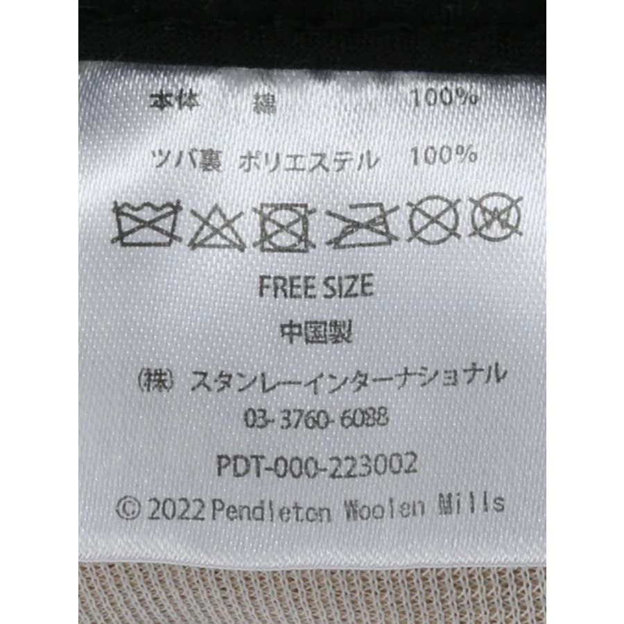 高評価！ PENDLETON コーデュロイハット[品番：EHEW0037025]｜CRAFT 小物