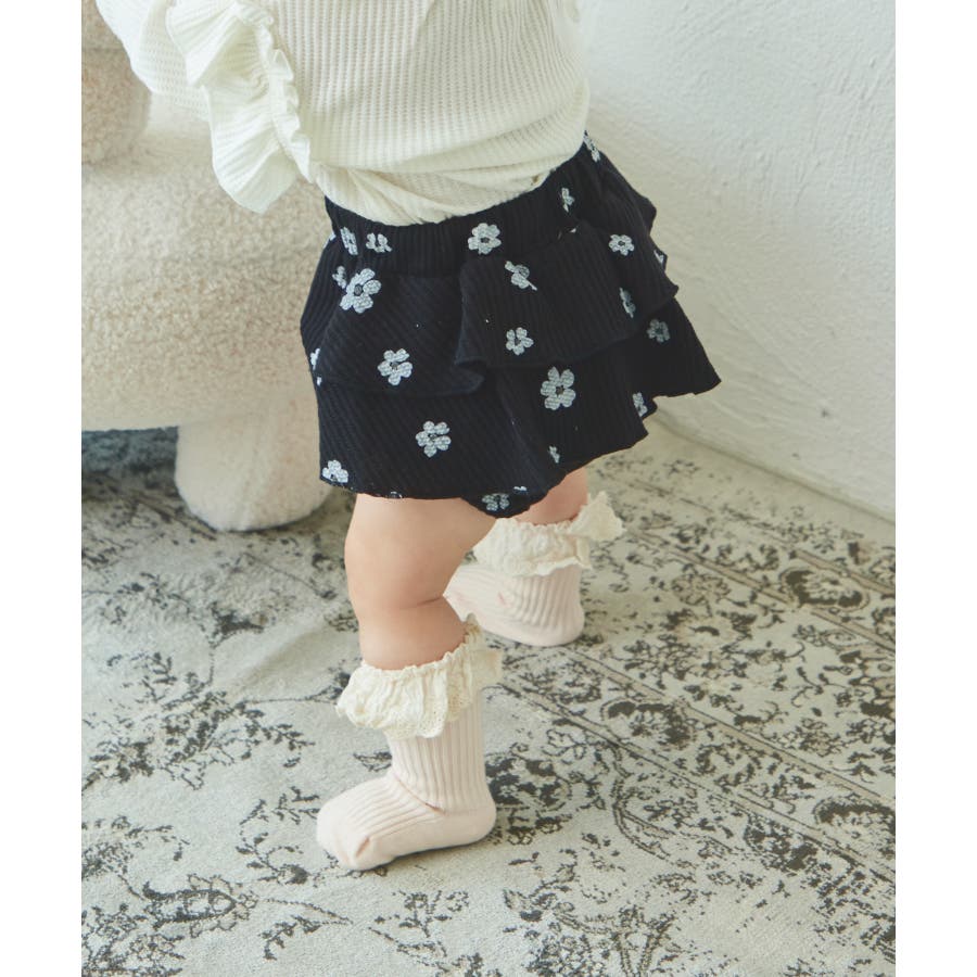 kalinla kids   ブルマ　　　2-3y Twin Dimple 子供 下着パンツ 女子 キッズ 重ね履き ブルマ 女児