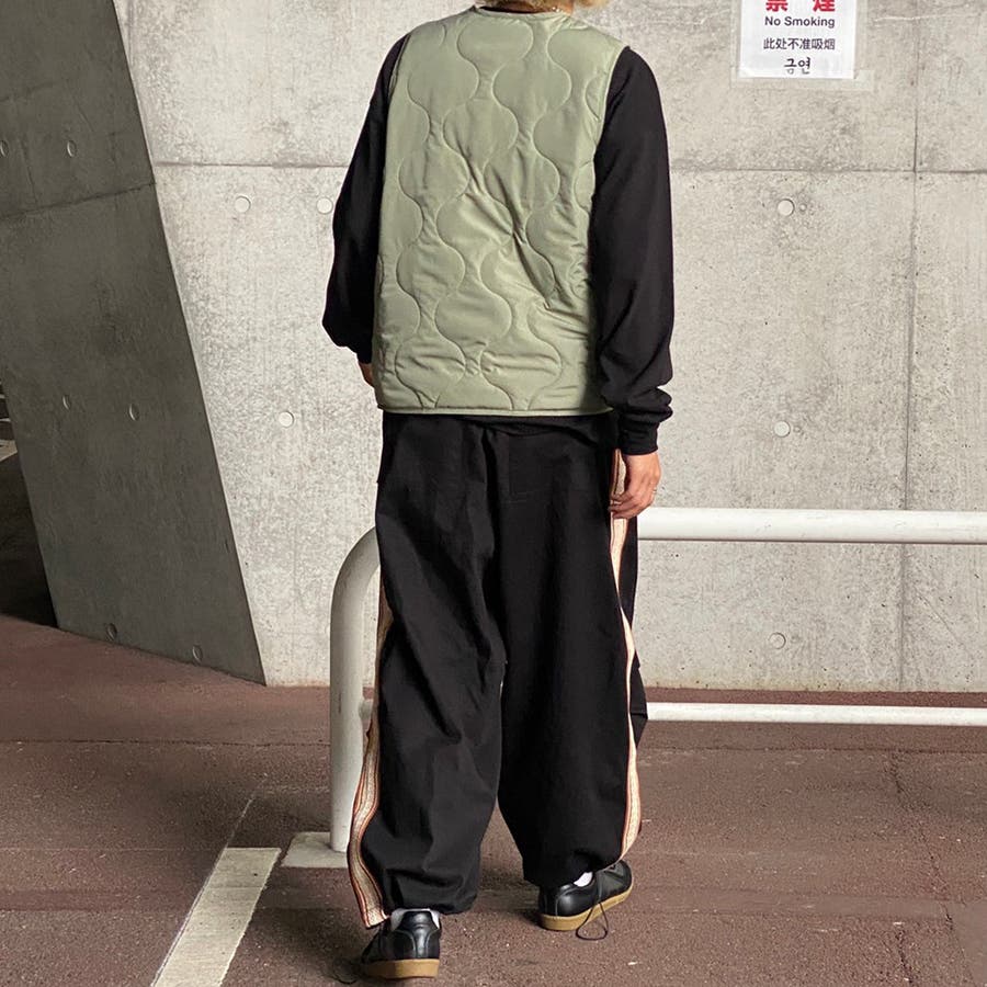 DRAW CORD DOUBLEZIP NYLON BEST/ドローコードダブルジップ
