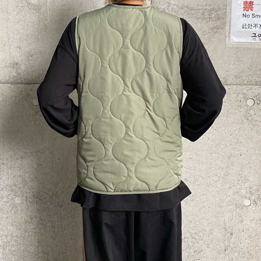 DRAW CORD DOUBLEZIP NYLON BEST/ドローコードダブルジップ
