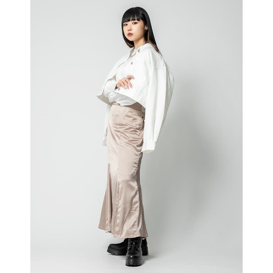 Adoon plain Ladies】ショートデニムジャケット[品番